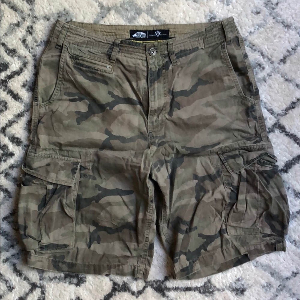 Vans Camo Cargo Shorts